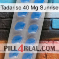 Tadarise 40 Mg Sunrise 22